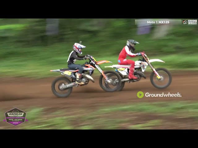 GARA-GARA INI ATHAR GAGAL JU | MOTO 1 MX125 Piala Kapolda Jatim Rizqy Motorsport