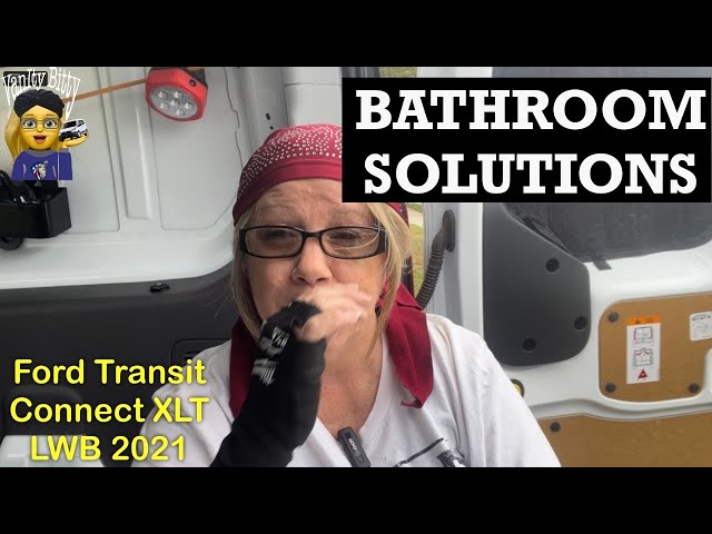 Ridiculous DIY Toilet Contraption for Vanlife in a Transit Connect / No-build build