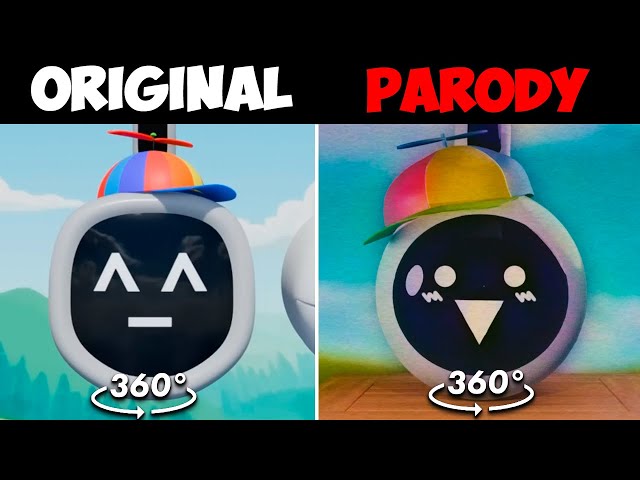 360º VR Incredibox Sprunki but Otamatone Version (Original vs Parody)