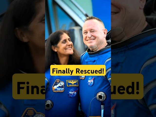 After 8 Months in Space: RESCUED!