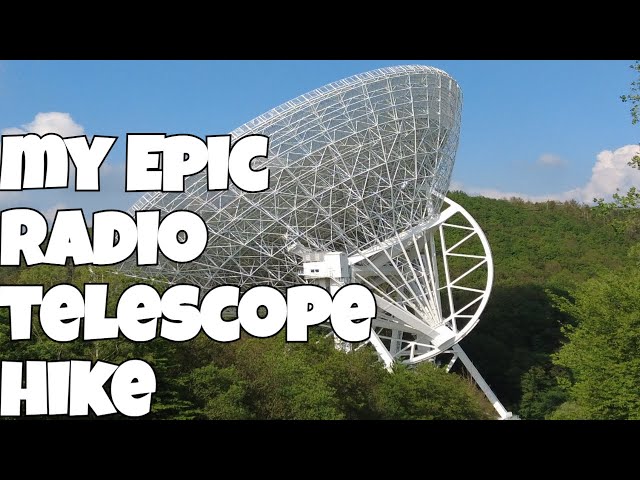 Hike around the world's 2nd largest movable radiotelescope