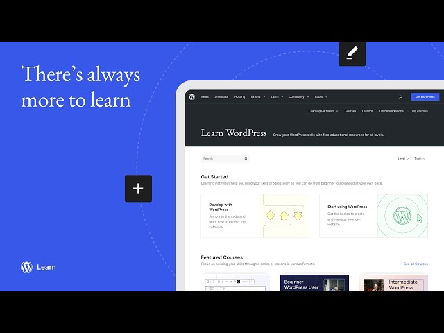 Tour the New Learn WordPress Experience