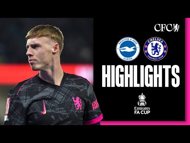 Brighton 2-1 Chelsea | HIGHLIGHTS | FA Cup 2024/25