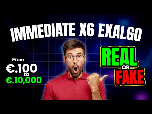 Immediate X6 Exalgo Platform!⭐Top Trading Platform Review! Is Immediate X6 Exalgo A Scam❌or Legit?