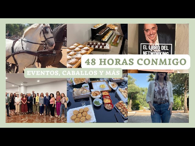 VLOG: CARRUAJES de TRADICIÓN, EVENTO EMPRESARIAL, CLUB de LECTURA, compra MERCADONA 👩🏼‍💻🐴🌿Laura Raya