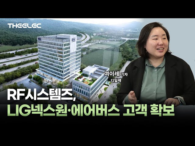 RF시스템즈, LIG넥스원·에어버스 고객 확보