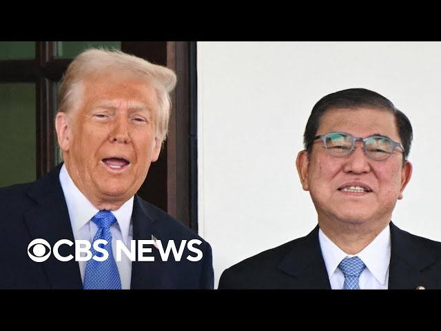 Trump welcomes Japan's prime minister to White House, may consider Nippon Steel deal