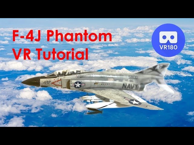 F-4J Phantom - Academy 1/72 - DIY 3D VR180 Tutorial