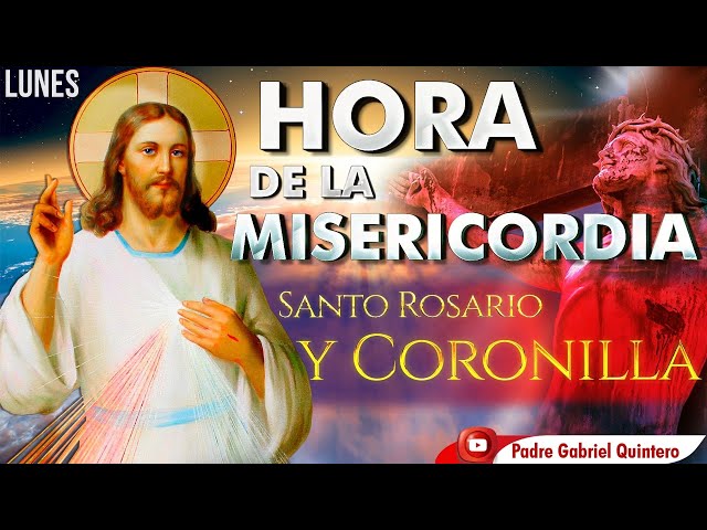 🩸CORONILLA DE LA DIVINA MISERICORDIA de hoy lunes 3 de febrero de 2025 | LA HORA DE LA MISERICORDIA