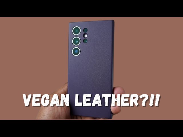 Samsung Official Vegan Leather Case For The Galaxy S24 Ultra!!