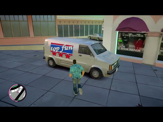 Grand Theft Auto Vice City Next Gen Mod. Finally did it Toy Chopper Mission is Over