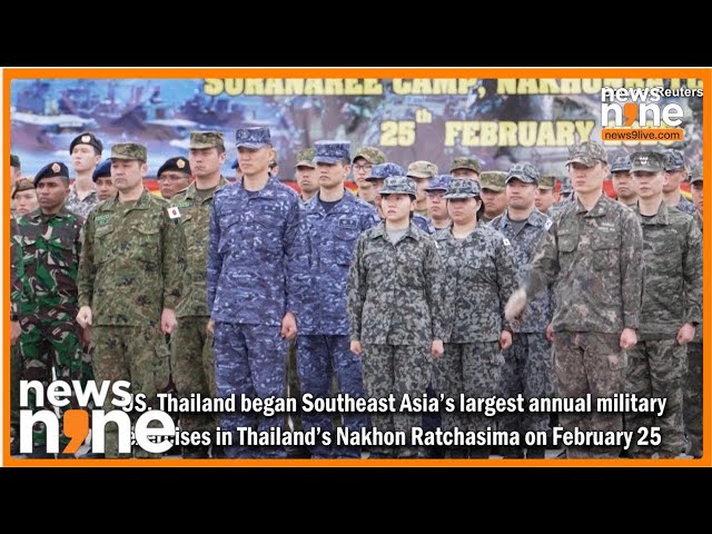 US, Thailand Begin Southeast Asia’s Largest Annual Military Exercises | News9