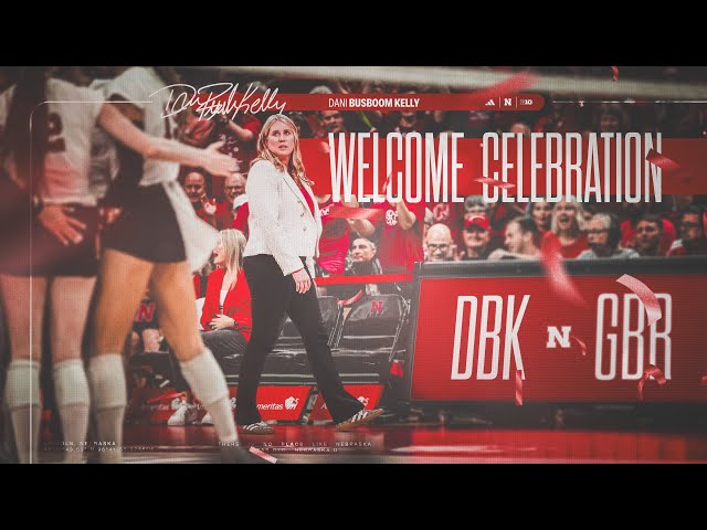 Dani Busboom Kelly Introduced as Head Coach of Nebraska Volleyball