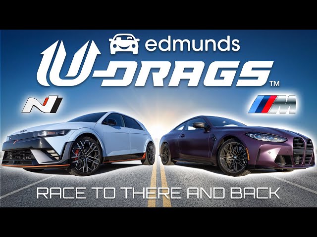 U-DRAGS RACE: Hyundai Ioniq 5 N vs. BMW M4 Competition | Acceleration, Quarter Mile, Handling & More