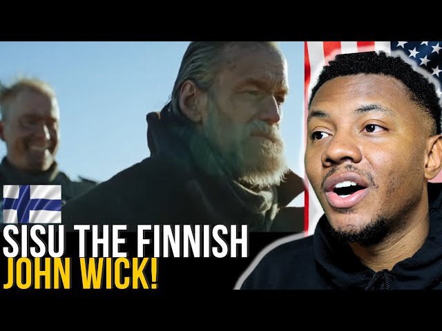 AMERICAN REACTS To SISU Official Trailer | Finnish John Wick