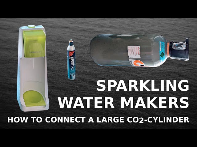 Large CO2-Cylinders for Sparkling Water Makers (like Sodastream)