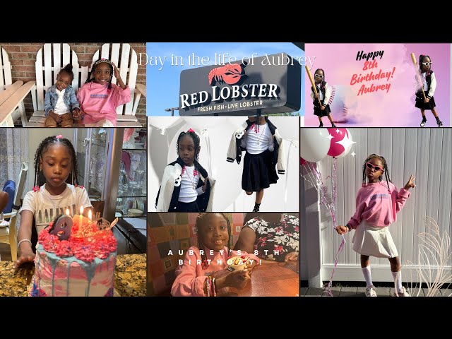 Birthday Vlog | Aubrey’s 8th Birthday Celebration | Birthday Celebration