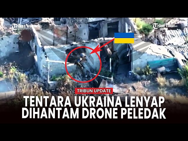 [FULL] Video Kompilasi Puluhan Drone Rusia Hantam Parit Tentara Ukraina