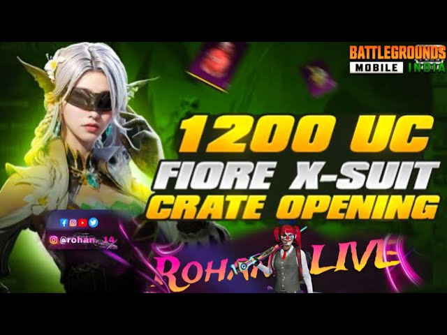 FIORE X-SUIT CRATE OPENING IN 2300UC | LUCKIEST CRATE OPENING#xsuit