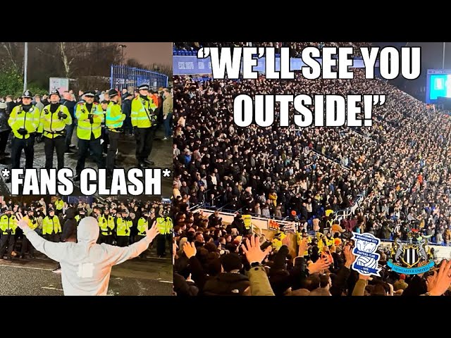 6,000 Geordies TAKEOVER! Fans CLASH! Five Goal THRILLER! Birmingham City V Newcastle United VLOG