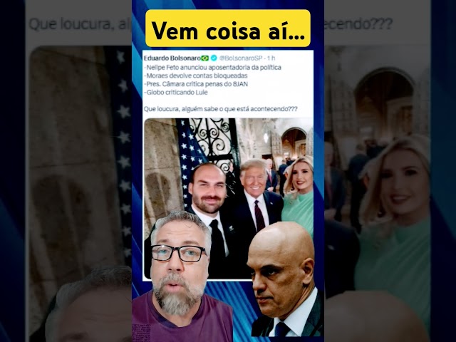 Eduardo Bolsonaro sobre os últimos acontecimentos