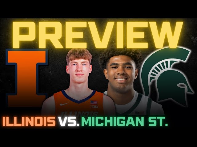 Illinois vs. Michigan State Game Preview And Predictions!