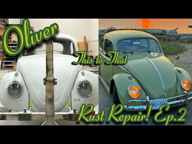 How I Prepped My 1960 VW Beetle For Painting And Made A Home Made Paint Booth! (Body Repair Ep.2)