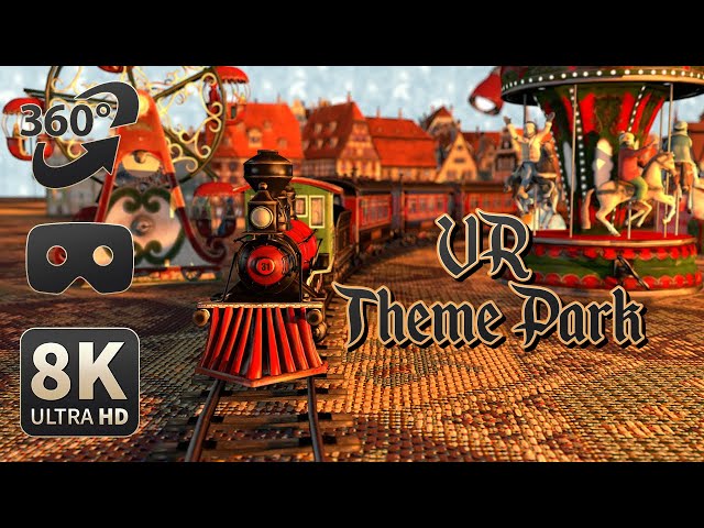 8K VR Theme Park - Vintage 360° POV Enjoyment