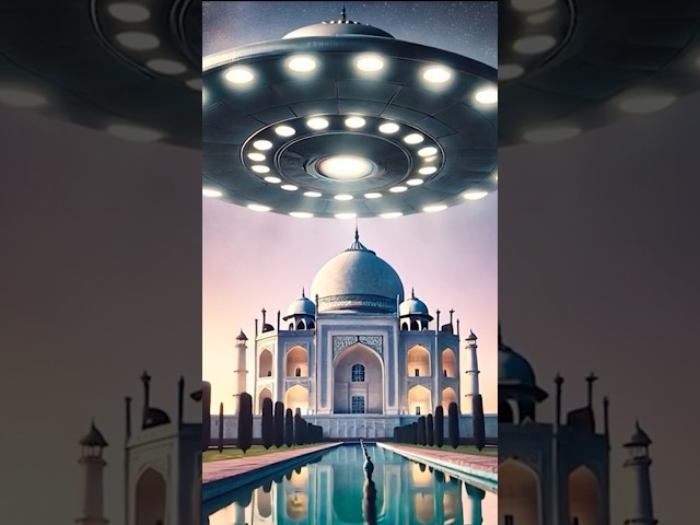 UFOs Spotted Over Indian Temple Festival #shorts #ufos #aliens #orbit