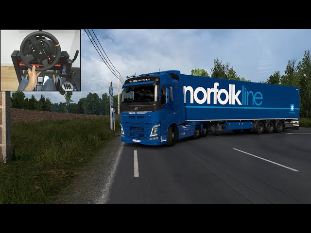 Transporting 14 tons of ice cream | Euro Truck Simulator 2 | Gameplay