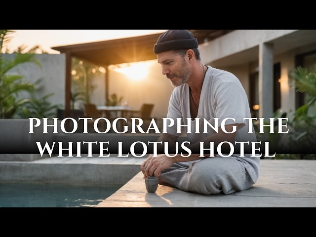 Photographing The Hotel From White Lotus Season 3