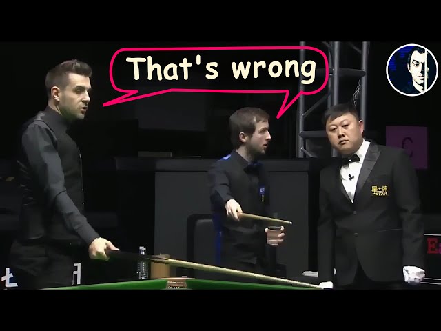 Snooker Incident: players vs refs ‒who are right? | Mark Selby vs Scott Donaldson | 2018 China Open