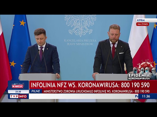 Minister Zdrowia: Nie ma w Polsce potwierdzonego przypadku koronawirusa