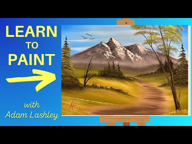 Paint with Adam | Painting Tutorial | Wet on Wet Technique | Oil Painting for Beginners