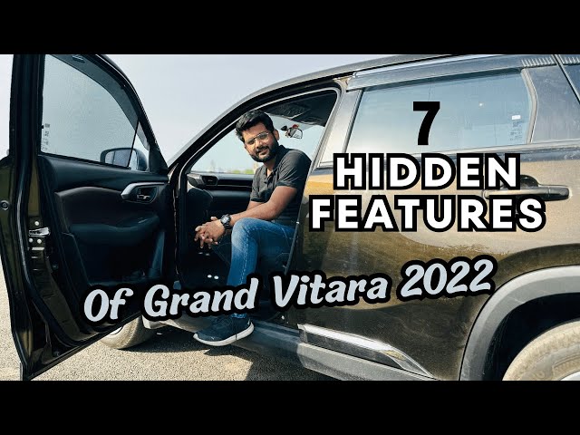 Hidden Features of Grand Vitara 2022 Chestnut Brown || Best car from Maruti Suzuki Ever.