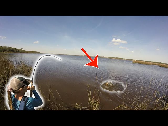 Marshland Magic | How to Catch Redfish While Hiking in Florida's Marshes