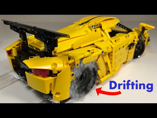 Building and testing a LEGO Technic RC Drift Car