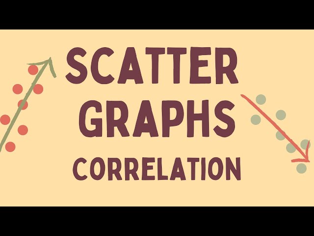 Scatter Graphs: Correlation