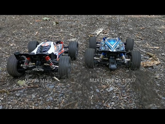 MJX x MEW4 comparison. What do those buggies have in common? M162 & hyper go 16207 -great budget RCs