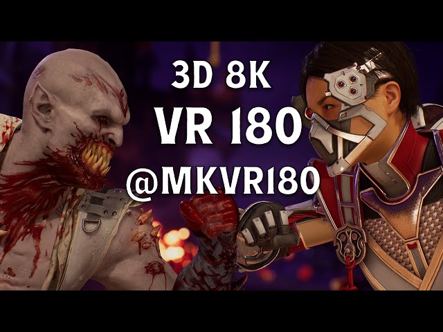 Mortal Kombat VR: Baraka vs Sektor (VR180 8K 3D Battle) | Epic Virtual Fight Scene (MQVR-34A)