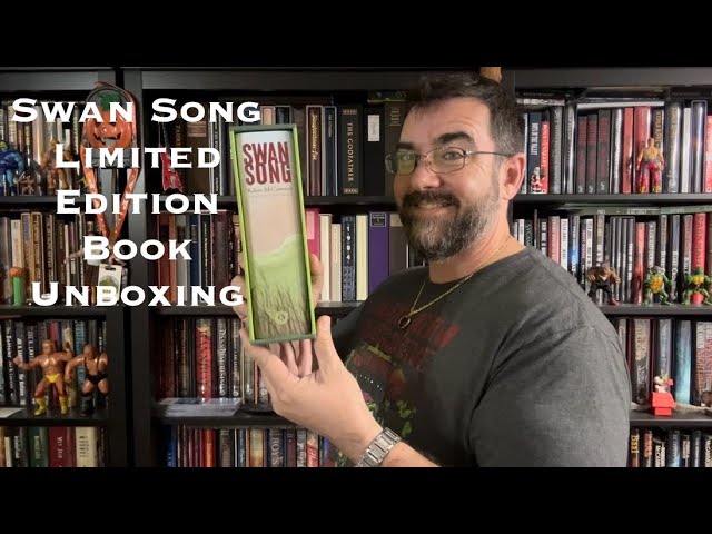 SWAN SONG Suntup Classic Edition Book Unboxing Robert McCammon Signed Limited Horror Book Collection