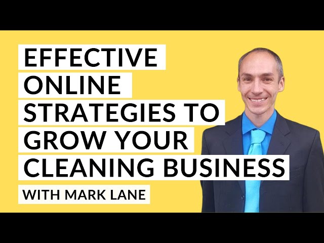 How to Use Social Media to Grow Your Cleaning Business (Mark Lane)