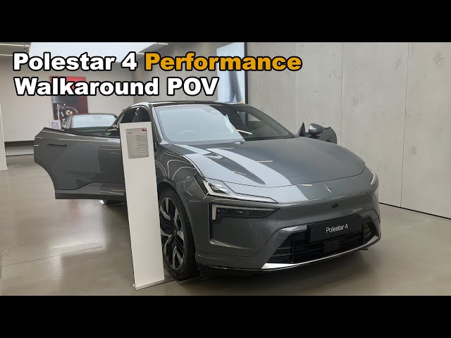 Polestar 4 Performance POV Walkaround