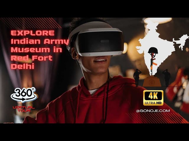 360° Virtual Tour: Indian National Army Museum at Red Fort Delhi in VR! #IndianArmy #redfortdelhi