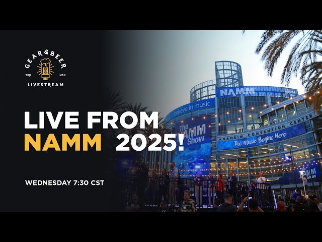 LIVE FROM NAMM 2025 w/ Derek, Luke & Bo!