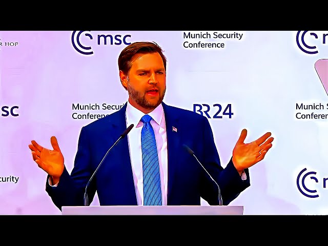 Vice President JD Vance TALKS Global Security at Munich Conference 2025!