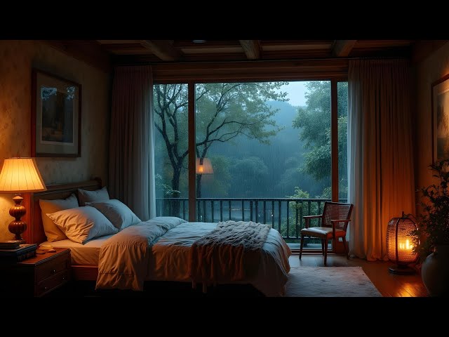 Deep Sleep Music - Relaxing Piano Music & Rain Sounds for Deep Sleep - Peaceful Music for Relax