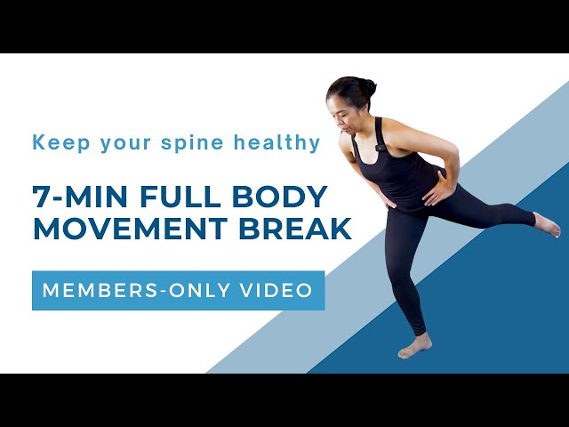 7-min Full Body Movement Break - Members only!