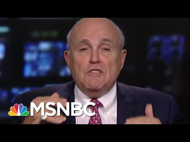 Joe On Inspector General Report: Rudy Giuliani Knows Better | Morning Joe | MSNBC