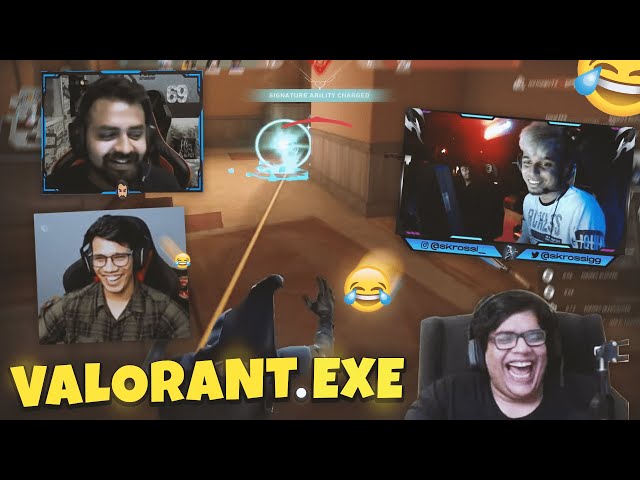 @tanmaybhat Roasts Me in Valorant ft. @8bitBinks69 and @GamerFleet